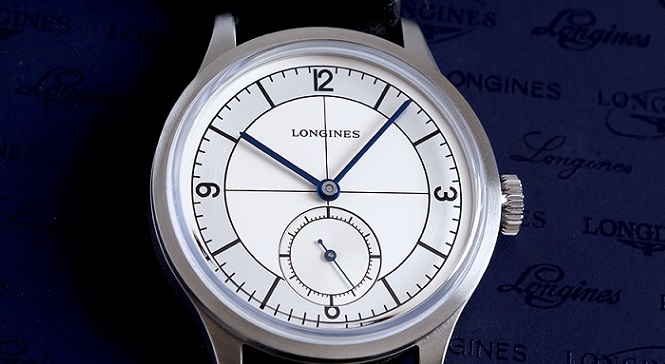 Klasický sektorový číselník Longines Heritage